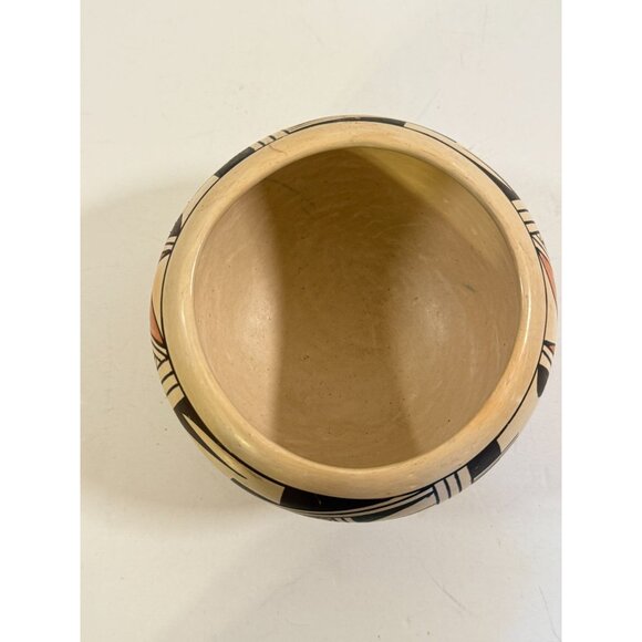 Vintage Ivora Kaye Hopi Pottery Bowl Signed Native American Art READ - Picture 3 of 14